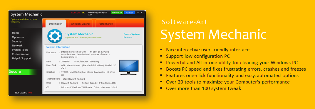 Software-Art System mechanic Banner